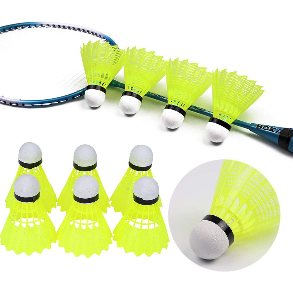 Feather Shuttlecock - 3/6/12 Adet İç Mekan Sporları İçin