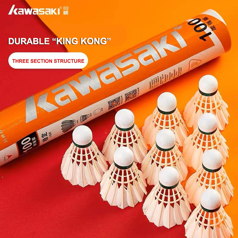 Feather Shuttlecock - Kawasaki King Kong 100/500 Tüy Raketle