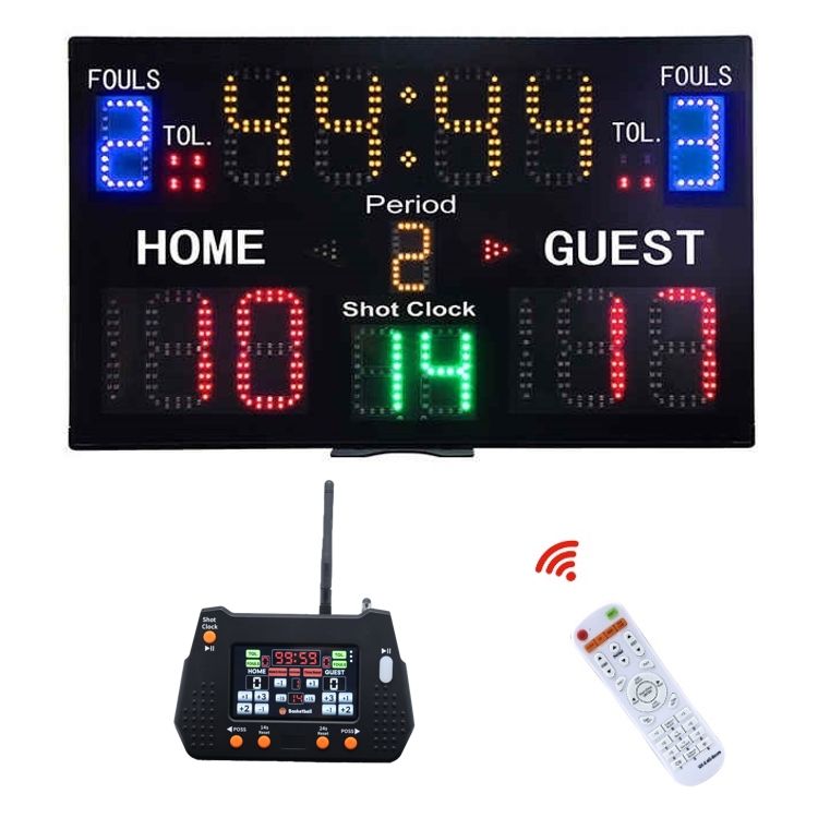 Scoreboard Digital - Taşınabilir Kablosuz Uzaktan Kumandalı Konsol Kontrolü