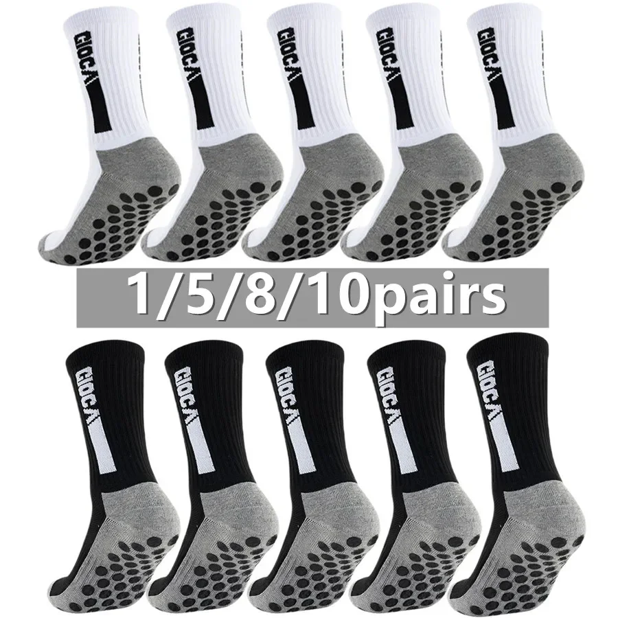 Sports Grip - 1/5/8/10 çift erkek kadın Unisex kaymaz