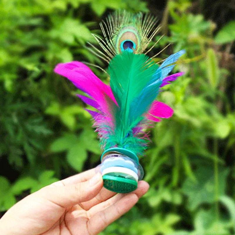 1 Adet Renkli Tüy Top, İç ve D - Feather Shuttlecock incelemesi ve fiyatı