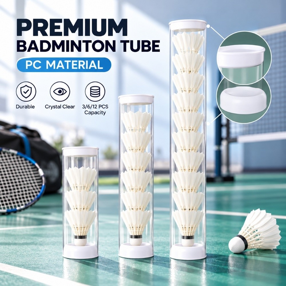 Şeffaf, Hafif Akrilik Badminto - Badminton Shuttlecock incelemesi ve fiyatı